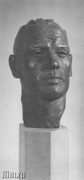 Дейнека Александр Александрович. Голова атлета. 1940 Алюминий. 39х24х30 Собственность семьи художника