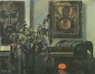 Дейнека Александр Александрович. Натюрморт. 1940 Холст, масло. 70 х 80 Государственный Русский музей